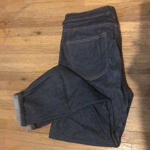 Everlane dark skinny jeans